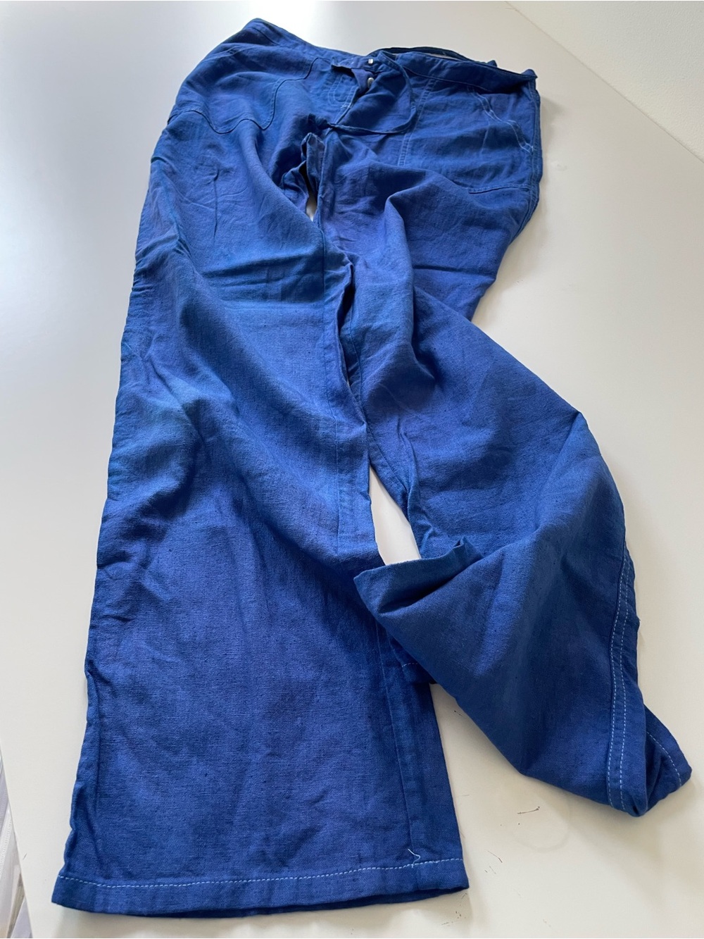 Me Jane Women’s Royal Blue Cargo Drawstring Pants